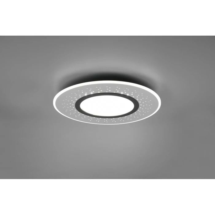 Trio Leuchten Verus Deckenleuchte LED Nickel-Matt, 1-flammig, Fernbedienung – Bild 2