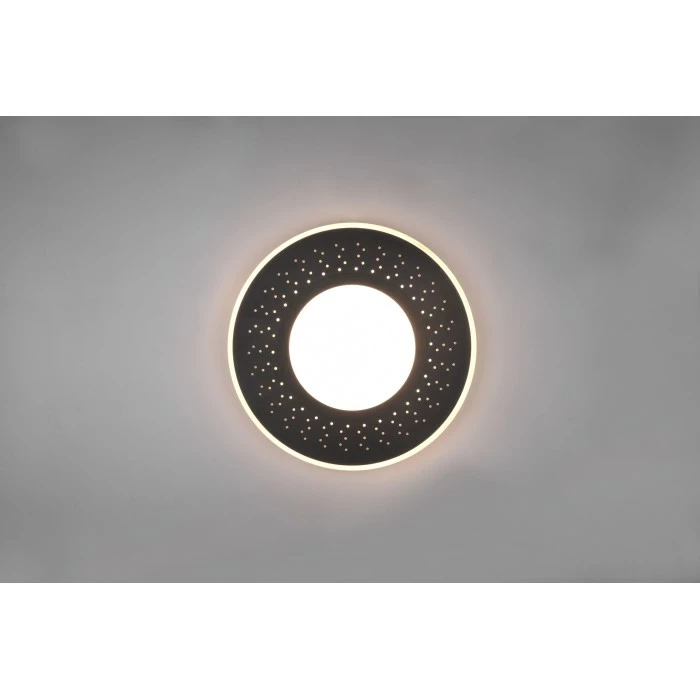 Trio Leuchten Verus Deckenleuchte LED Schwarz, 1-flammig, Fernbedienung – Bild 13