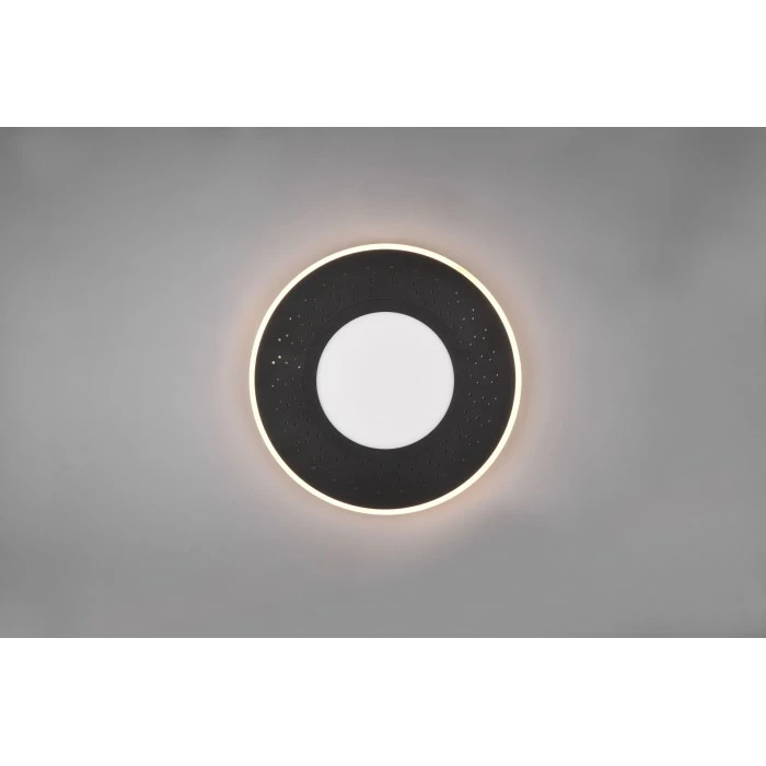 Trio Leuchten Verus Deckenleuchte LED Schwarz, 1-flammig, Fernbedienung – Bild 15