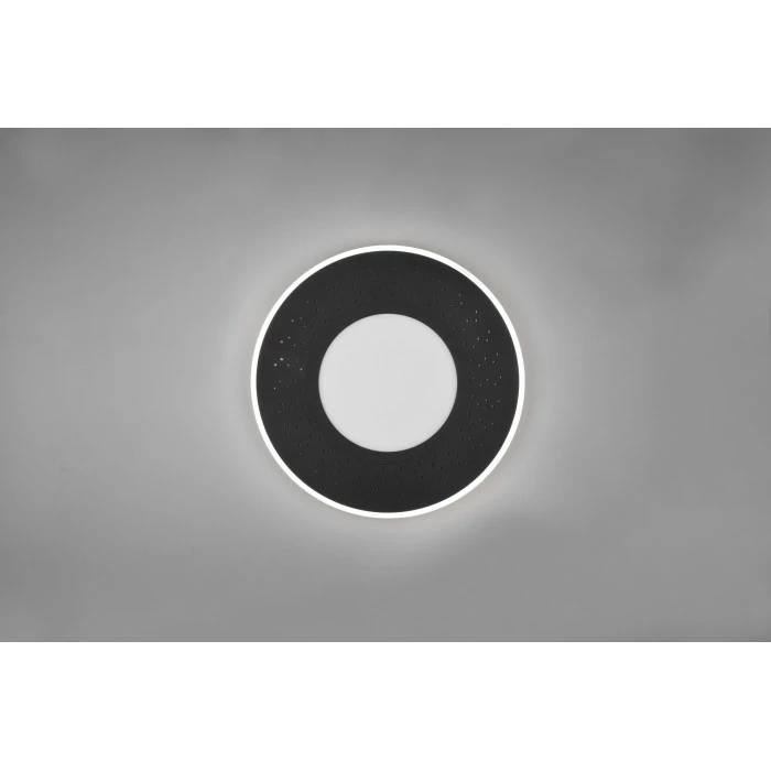 Trio Leuchten Verus Deckenleuchte LED Schwarz, 1-flammig, Fernbedienung – Bild 3