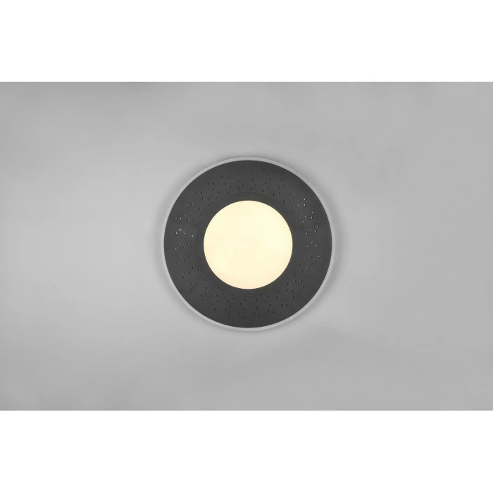 Trio Leuchten Verus Deckenleuchte LED Schwarz, 1-flammig, Fernbedienung – Bild 4