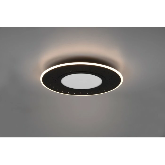 Trio Leuchten Verus Deckenleuchte LED Schwarz, 1-flammig, Fernbedienung – Bild 8