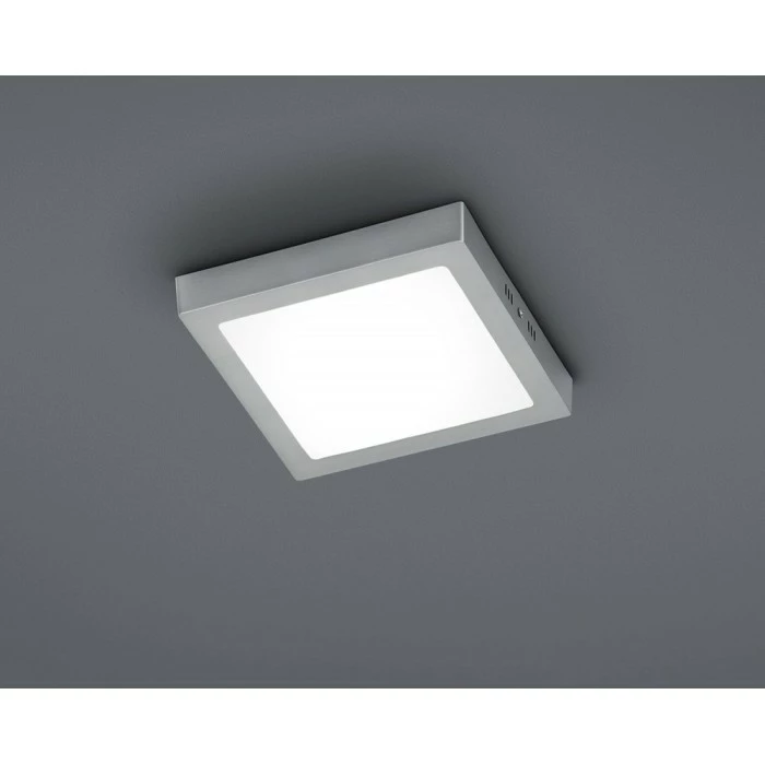 Trio Leuchten ZEUS Deckenleuchte LED Nickel-Matt, 1-flammig – Bild 2