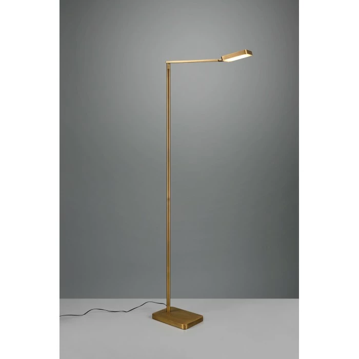 Trio Leuchten Trio Pavia Stehleuchte LED Altmessing, 1-flammig