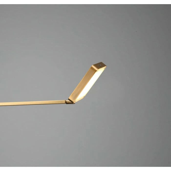 Trio Leuchten Trio Pavia Stehleuchte LED Altmessing, 1-flammig – Bild 14