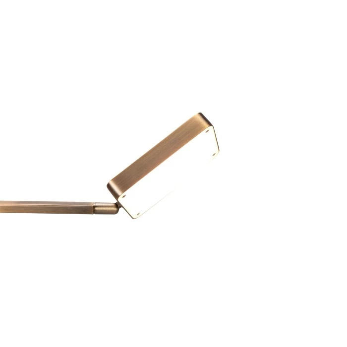 Trio Leuchten Trio Pavia Stehleuchte LED Altmessing, 1-flammig – Bild 7