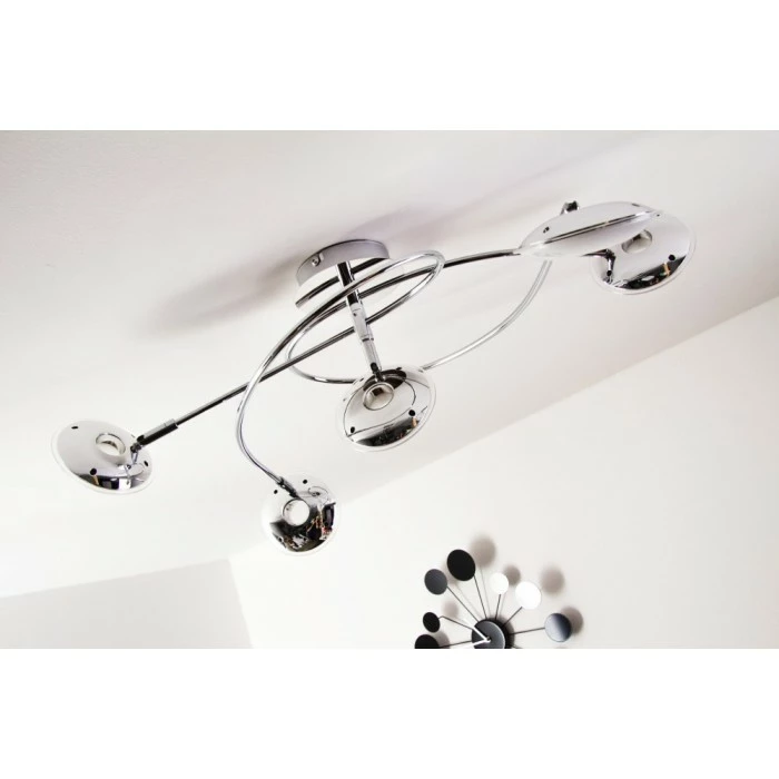 Trio Leuchten Trio PILATUS Deckenleuchte LED Chrom, 5-flammig – Bild 22