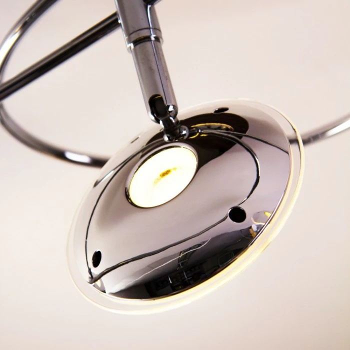 Trio Leuchten Trio PILATUS Deckenleuchte LED Chrom, 5-flammig – Bild 6