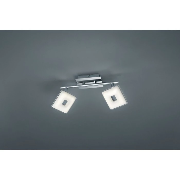Trio Leuchten Trio Pontius Deckenspot LED Chrom, 2-flammig – Bild 2