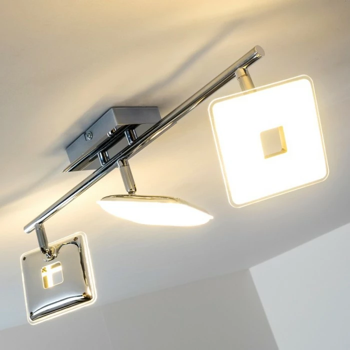 Trio Leuchten Trio Pontius Deckenspot LED Chrom, 3-flammig – Bild 12