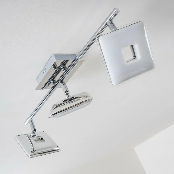 Trio Leuchten Trio Pontius Deckenspot LED Chrom, 3-flammig – Bild 16