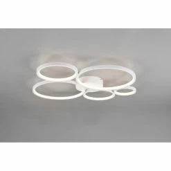 Trio Leuchten Trio Rondo Deckenleuchte LED Weiß, 1-flammig
