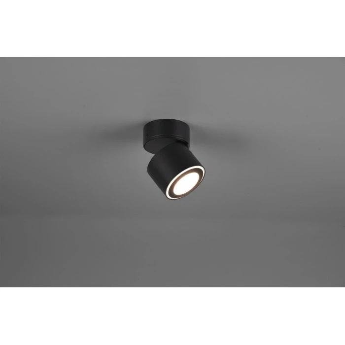 Trio Leuchten Trio Taurus Deckenleuchte LED Schwarz, 2-flammig