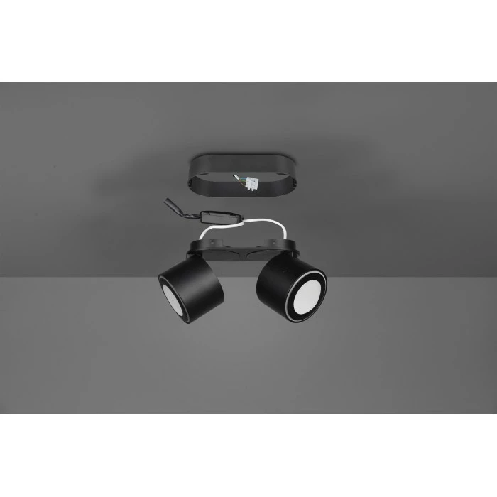 Trio Leuchten Trio Taurus Deckenleuchte LED Schwarz, 4-flammig – Bild 5