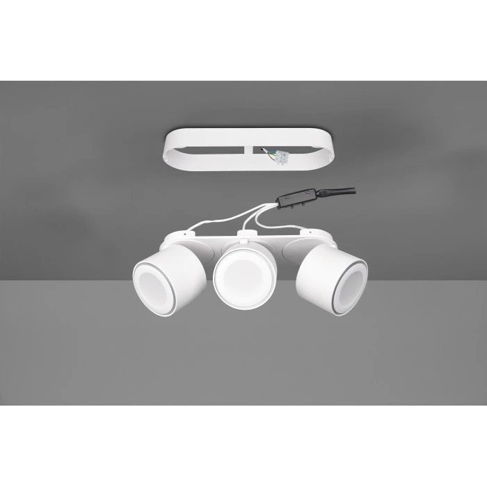 Trio Leuchten Trio Taurus Deckenleuchte LED Weiß, 6-flammig – Bild 5