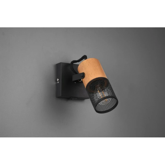 Trio Leuchten Trio Tosh Strahler LED Schwarz, 1-flammig – Bild 2