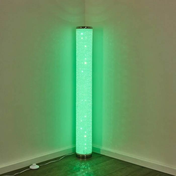 Hofstein Tumba Stehleuchte LED Weiß, 1-flammig, Fernbedienung, Farbwechsler – Bild 13