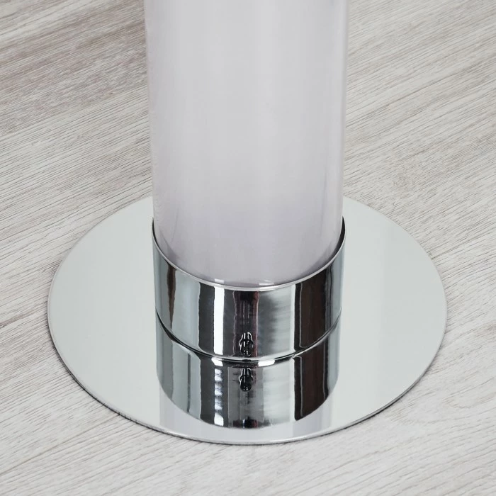 Hofstein Tumurora Stehleuchte LED Chrom, 1-flammig, Fernbedienung – Bild 6