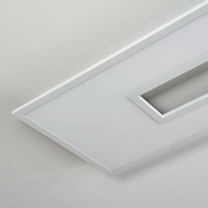 Hofstein Turbala LED Panel Weiß, 1-flammig, Fernbedienung, Farbwechsler – Bild 3