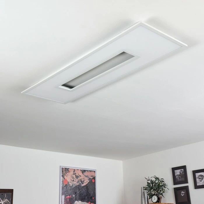 Hofstein Turbala LED Panel Weiß, 1-flammig, Fernbedienung, Farbwechsler – Bild 8