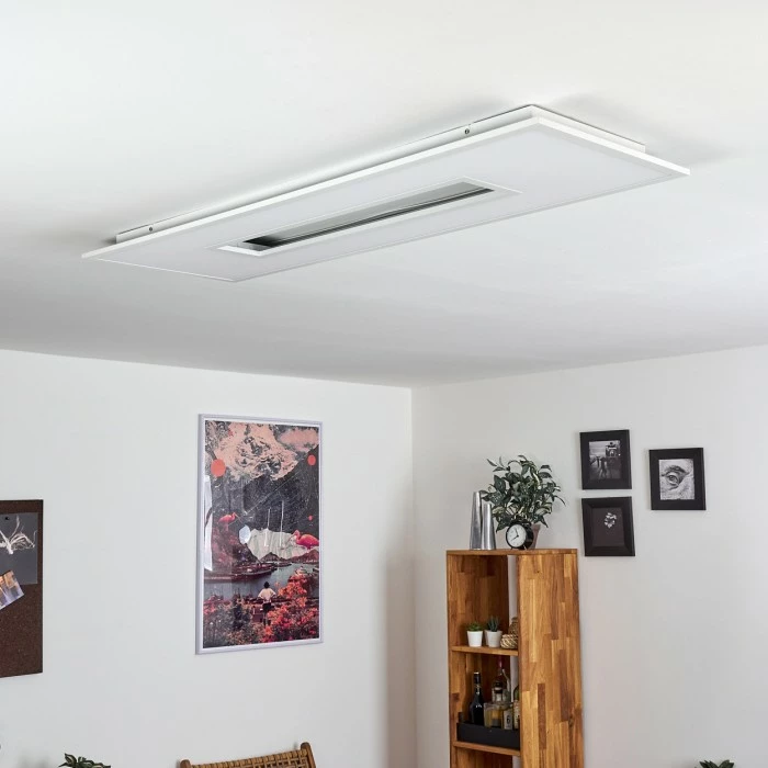 Hofstein Turbala LED Panel Weiß, 1-flammig, Fernbedienung, Farbwechsler – Bild 10