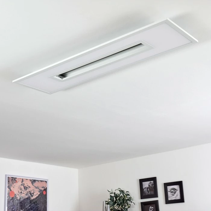 Hofstein Turbala LED Panel Weiß, 1-flammig, Fernbedienung, Farbwechsler – Bild 11