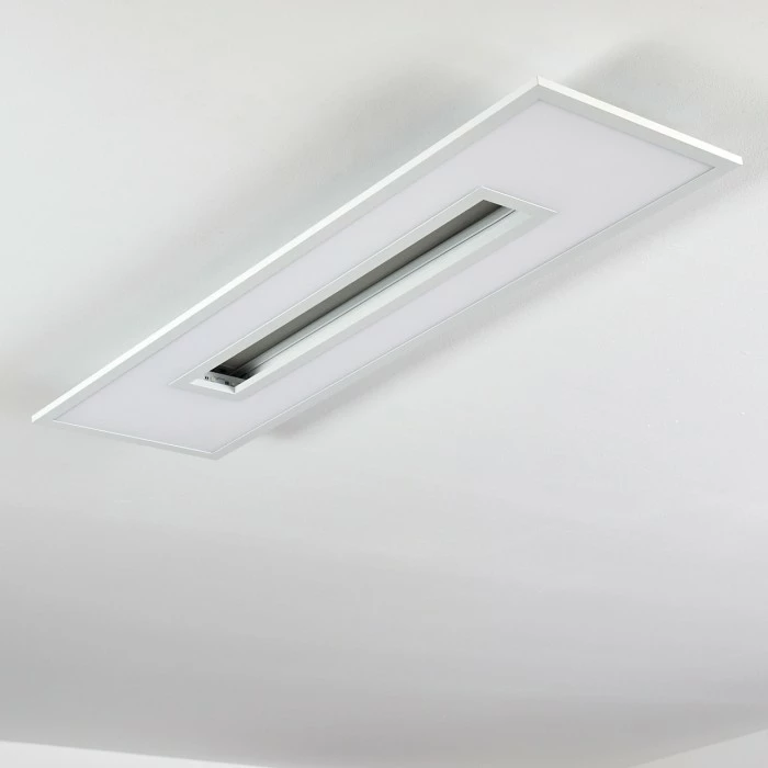 Hofstein Turbala LED Panel Weiß, 1-flammig, Fernbedienung, Farbwechsler – Bild 8