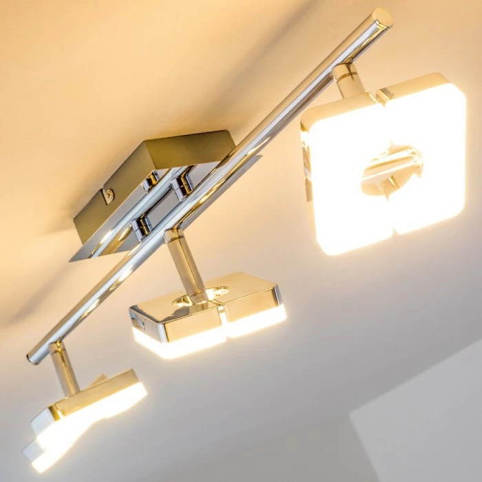 Hofstein Turin Deckenspot LED Chrom, 3-flammig – Bild 14