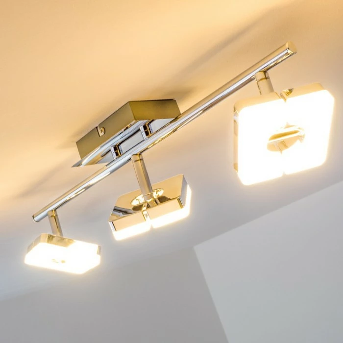 Hofstein Turin Deckenspot LED Chrom, 3-flammig – Bild 24