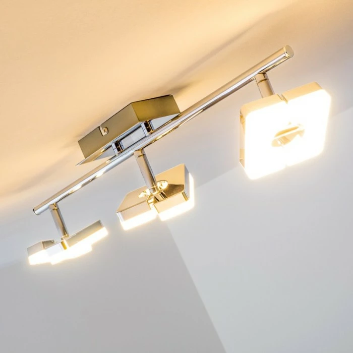 Hofstein Turin Deckenspot LED Chrom, 3-flammig – Bild 25