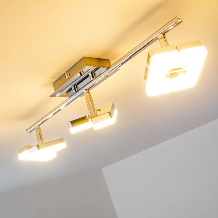 Hofstein Turin Deckenspot LED Chrom, 3-flammig – Bild 26