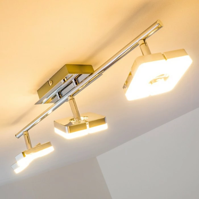 Hofstein Turin Deckenspot LED Chrom, 3-flammig – Bild 28