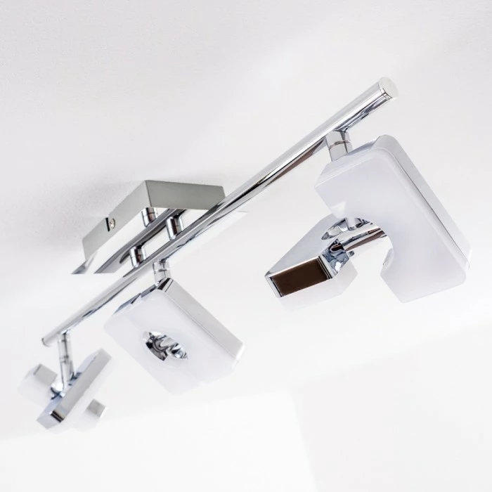 Hofstein Turin Deckenspot LED Chrom, 3-flammig – Bild 30