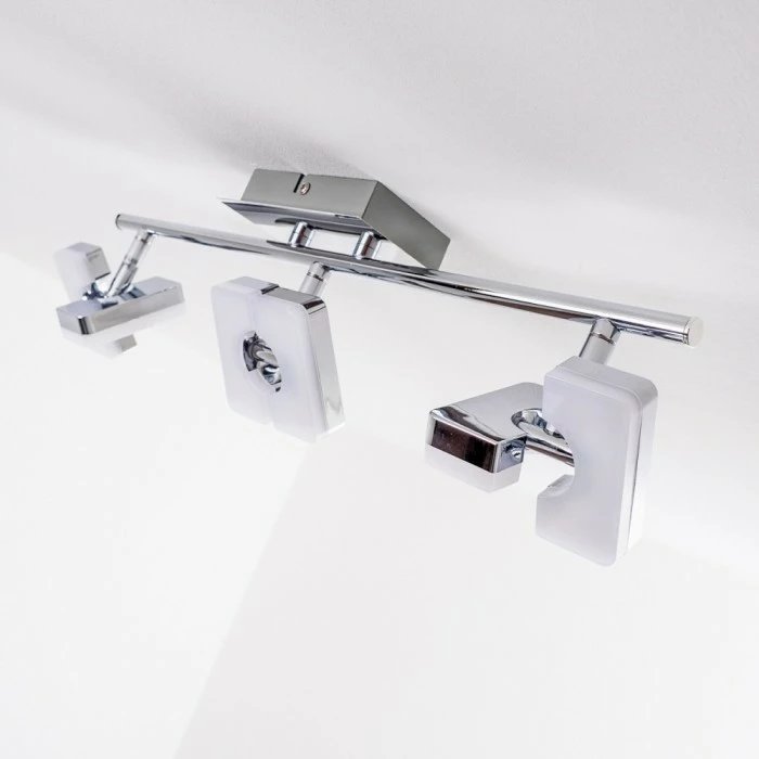 Hofstein Turin Deckenspot LED Chrom, 3-flammig – Bild 31