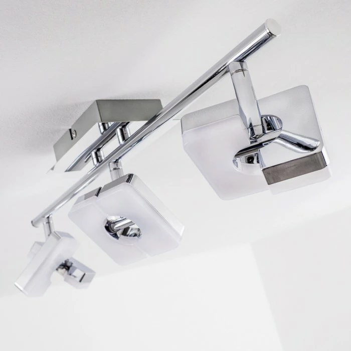 Hofstein Turin Deckenspot LED Chrom, 3-flammig – Bild 32