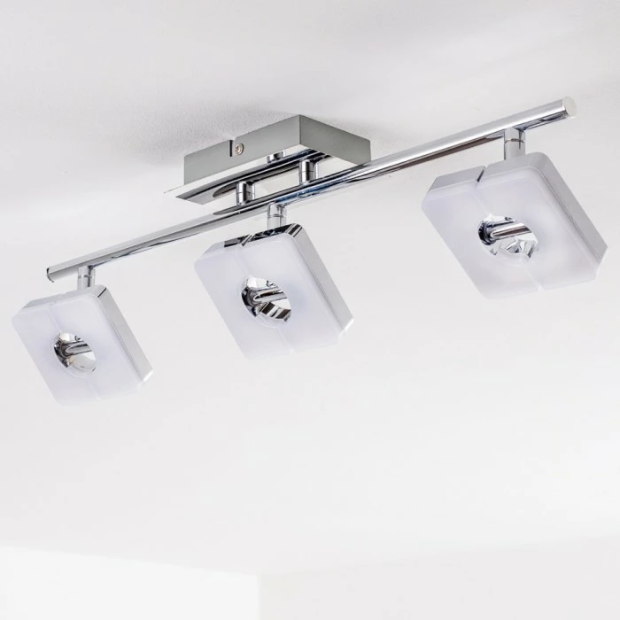 Hofstein Turin Deckenspot LED Chrom, 3-flammig – Bild 33