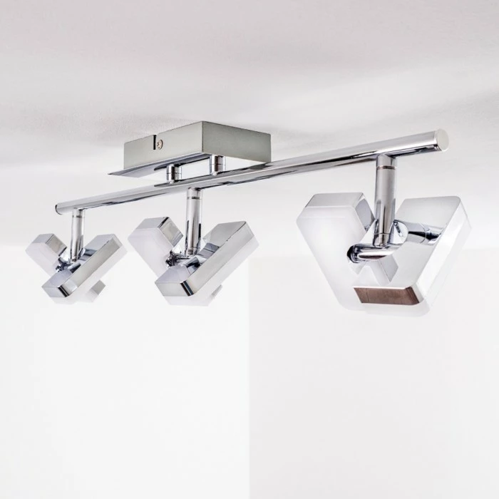 Hofstein Turin Deckenspot LED Chrom, 3-flammig – Bild 6