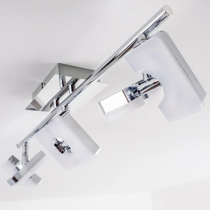 Hofstein Turin Deckenspot LED Chrom, 3-flammig – Bild 7