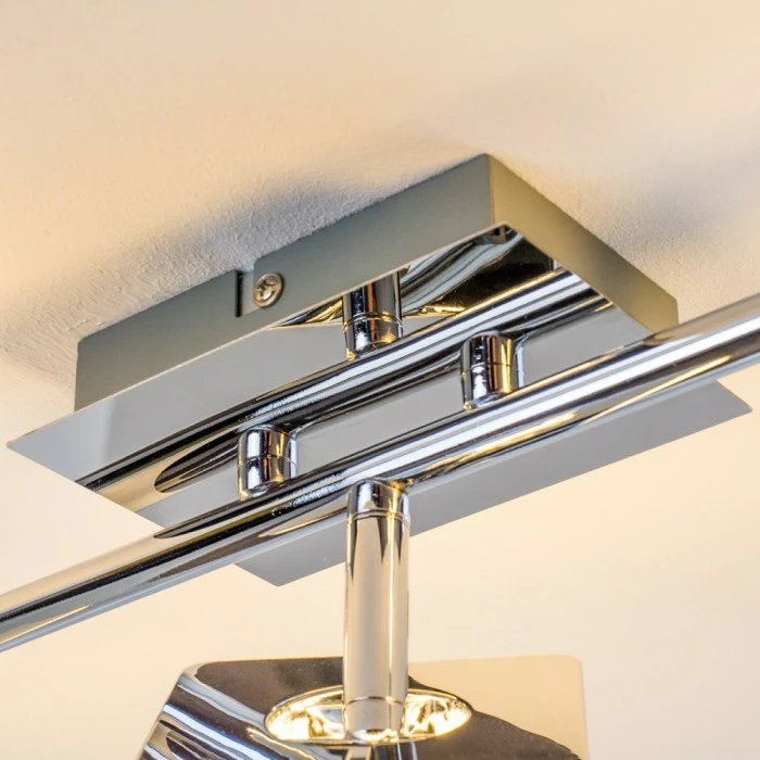 Hofstein Turin Deckenspot LED Chrom, 3-flammig – Bild 8