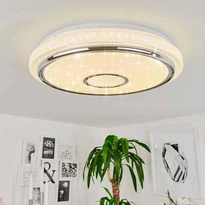 Hofstein Vallecito Deckenleuchte LED Weiß, 1-flammig – Bild 10