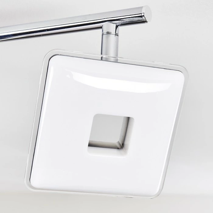 Hofstein Vallorbe Deckenleuchte LED Chrom, 3-flammig – Bild 11