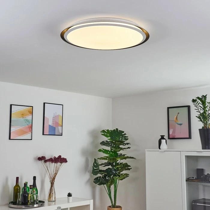 Hofstein Vejle Deckenpanel LED Weiß, 2-flammig, Farbwechsler – Bild 8