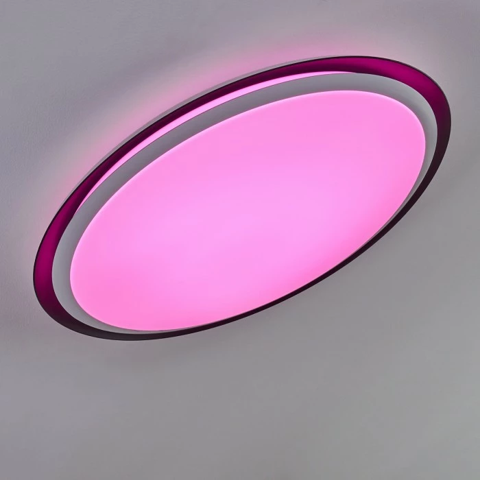 Hofstein Vejle Deckenpanel LED Weiß, 2-flammig, Farbwechsler – Bild 10