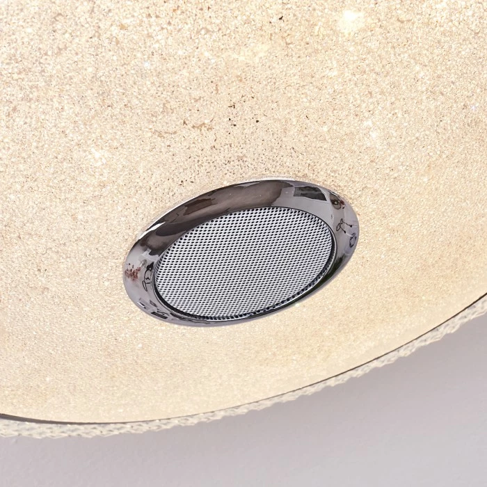 Hofstein Venice Deckenleuchte LED Weiß, 1-flammig, Fernbedienung – Bild 6