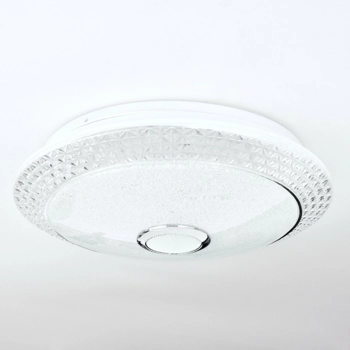 Hofstein Venice Deckenleuchte LED Weiß, 1-flammig, Fernbedienung – Bild 8