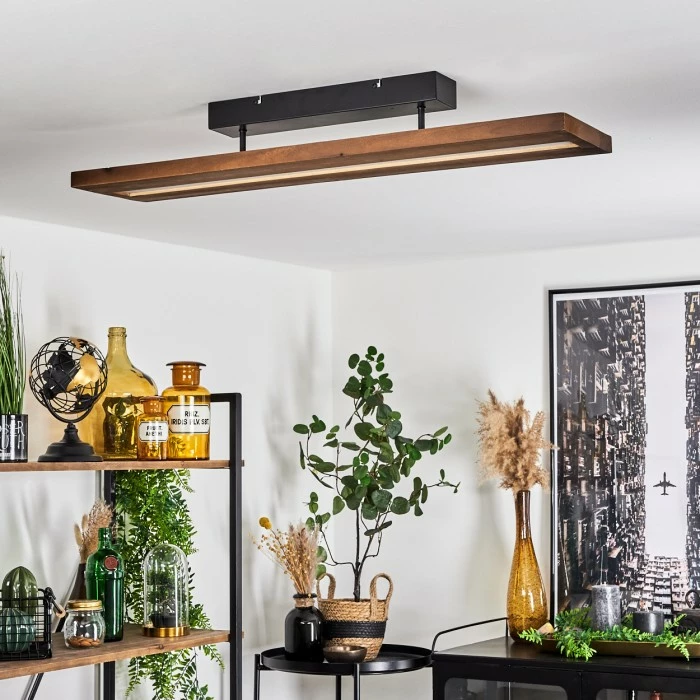 Hofstein Versoix Deckenleuchte LED Schwarz, 1-flammig – Bild 5