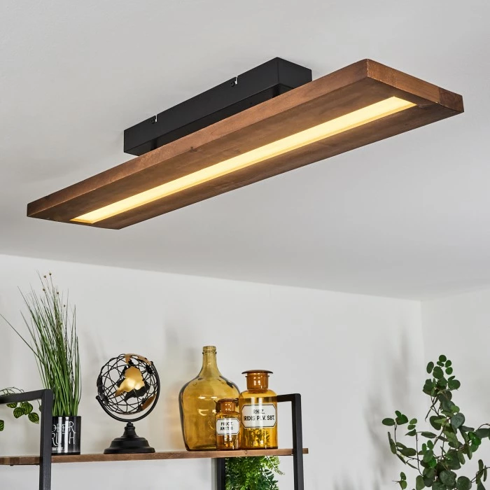 Hofstein Versoix Deckenleuchte LED Schwarz, 1-flammig – Bild 9