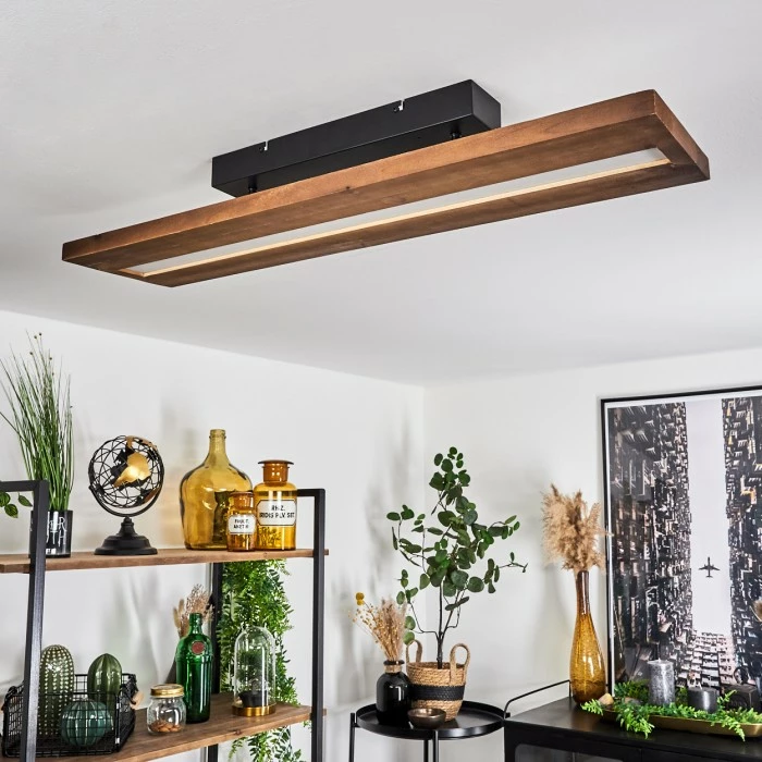 Hofstein Versoix Deckenleuchte LED Schwarz, 1-flammig – Bild 10