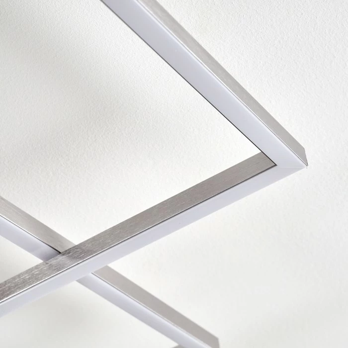 Hofstein Veyrier Deckenleuchte LED Stahl gebürstet, 4-flammig – Bild 17