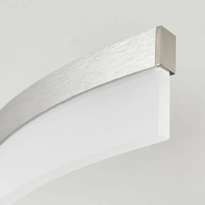 Hofstein Vignats Deckenleuchte LED Nickel-Matt, 4-flammig, Fernbedienung – Bild 3